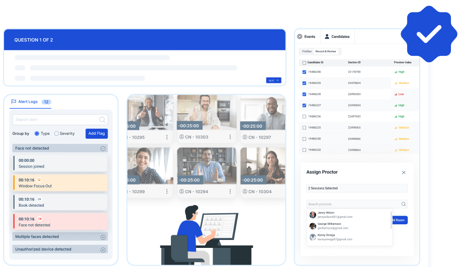 Software de evaluación a distancia de confianza